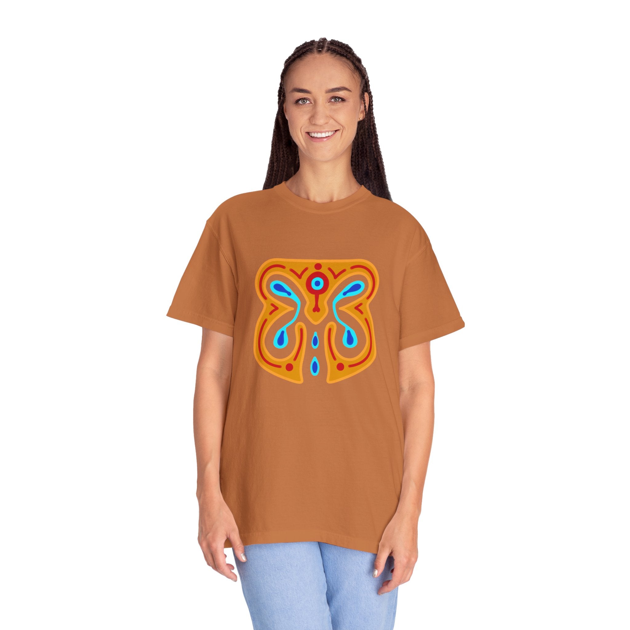 Vibrant Orchid Graphic Unisex T-Shirt, Artistic Tee, Casual Wear, Gift for Friends, Summer Style, Nature Lover Apparel