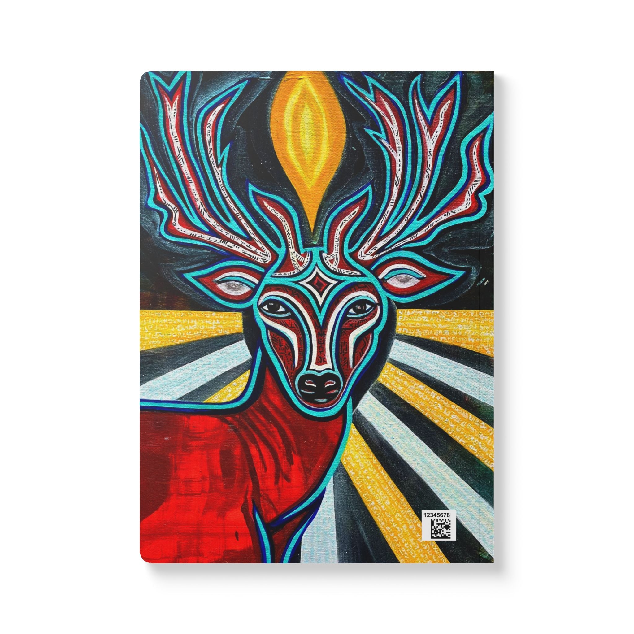 Vibrant Deer Softcover Journal