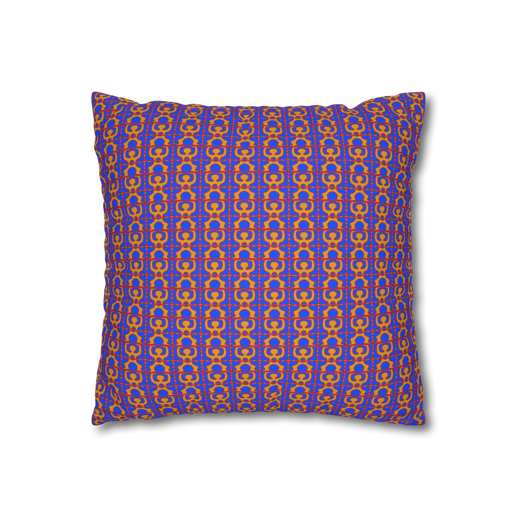 Colorful Geometric Pillowcase, Decorative throw pillow cover, Cozy home decor, Vibrant accent pillow, Modern home gift