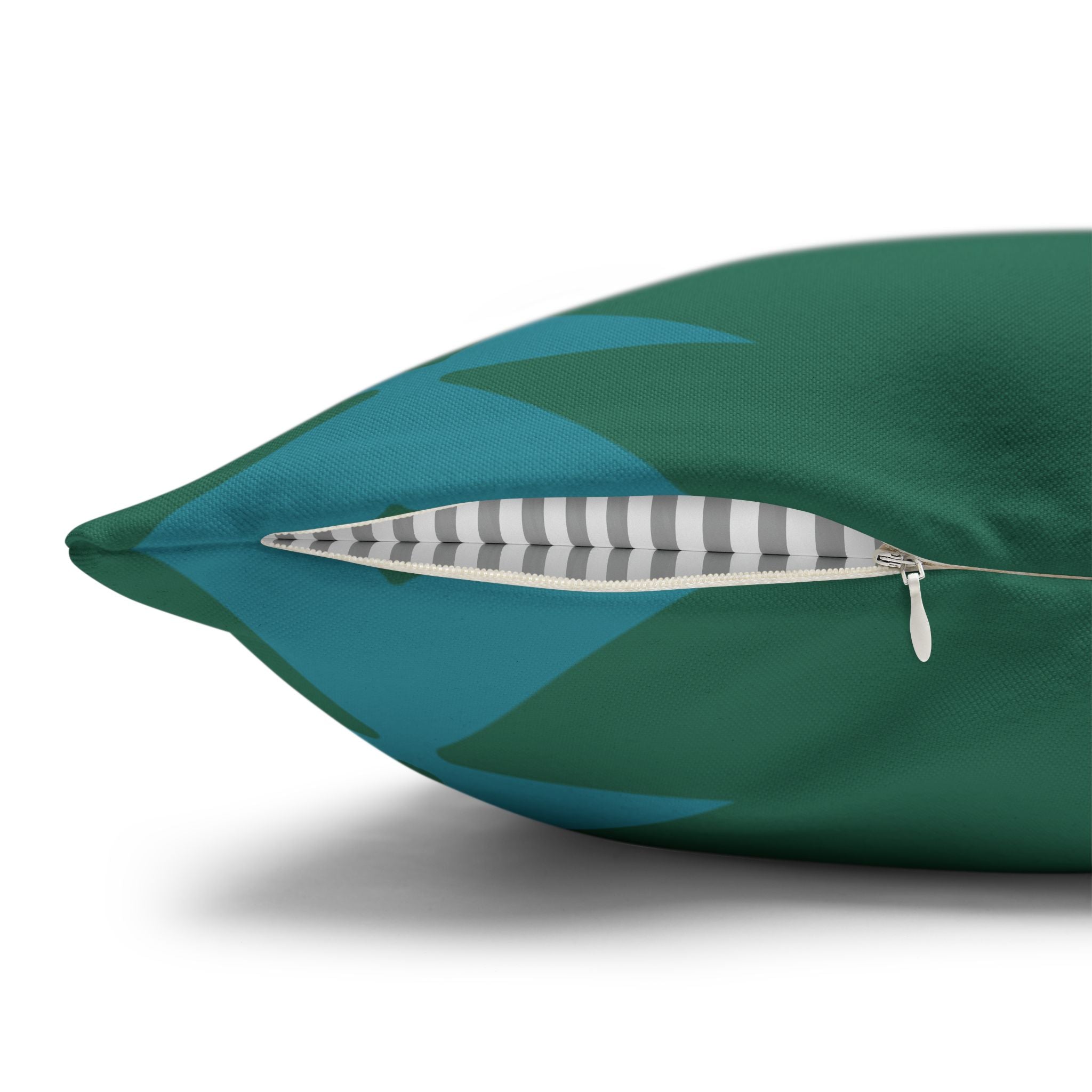 Green & Pink Geometric Pillowcase, Decorative throw pillow cover, Cozy home decor, Vibrant accent pillow, Modern home gift