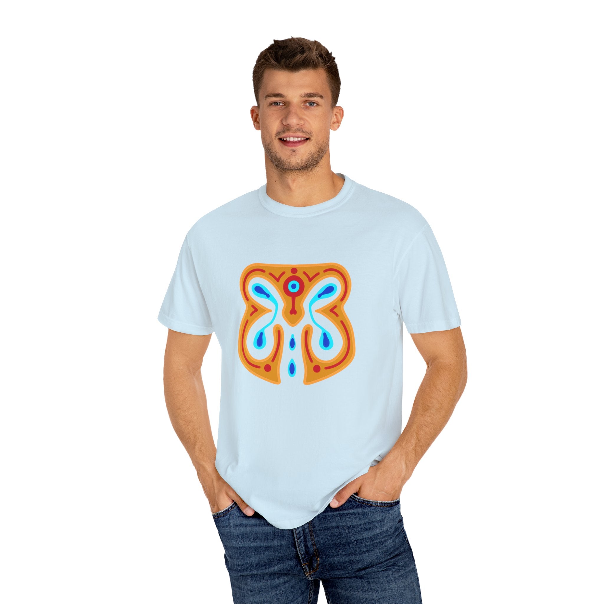 Vibrant Orchid Graphic Unisex T-Shirt, Artistic Tee, Casual Wear, Gift for Friends, Summer Style, Nature Lover Apparel