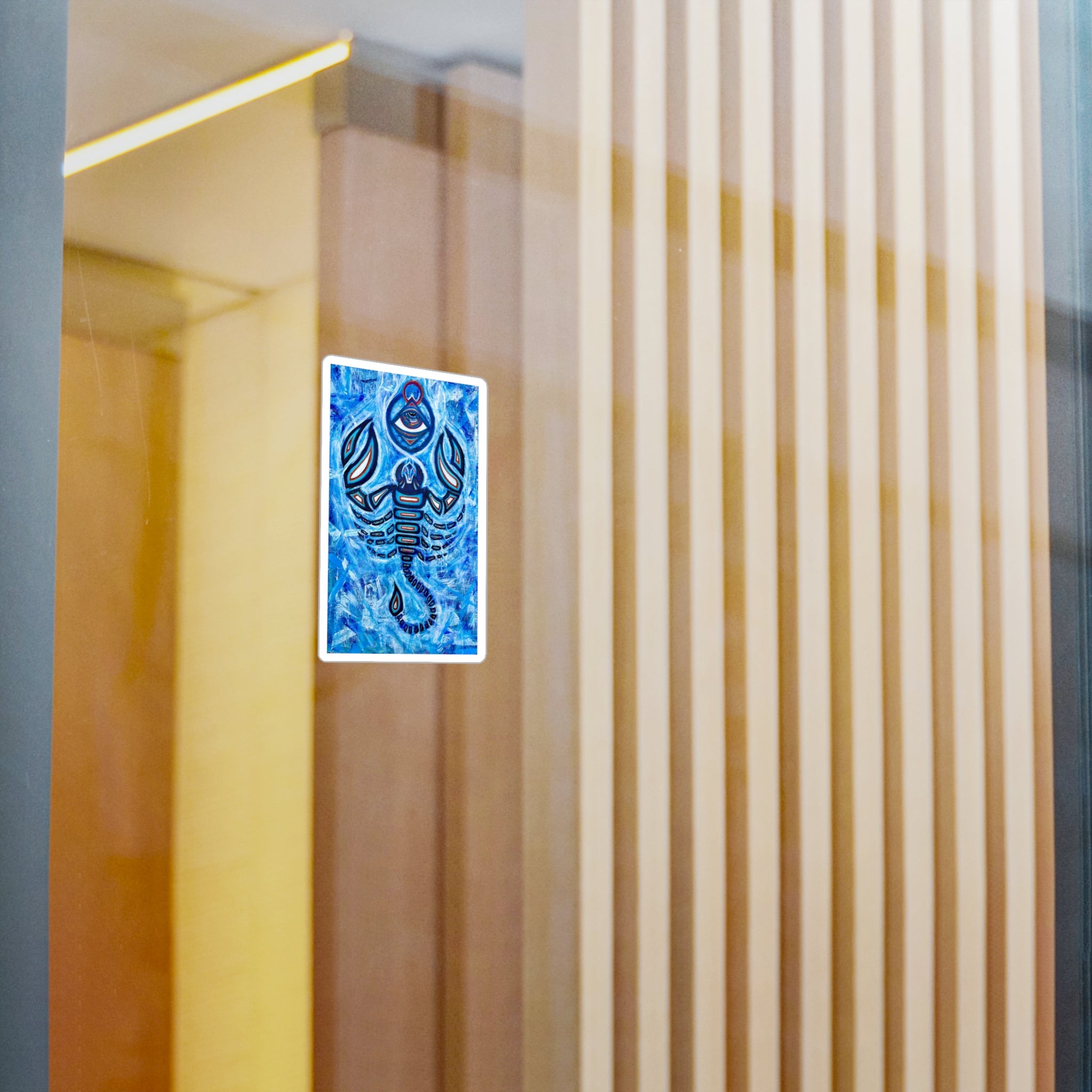 Artistic Scorpion Vinyl Decals for Home Decor, Stickers for Car, Laptop, Water Bottle, Unique Gifts, Bohemian Style