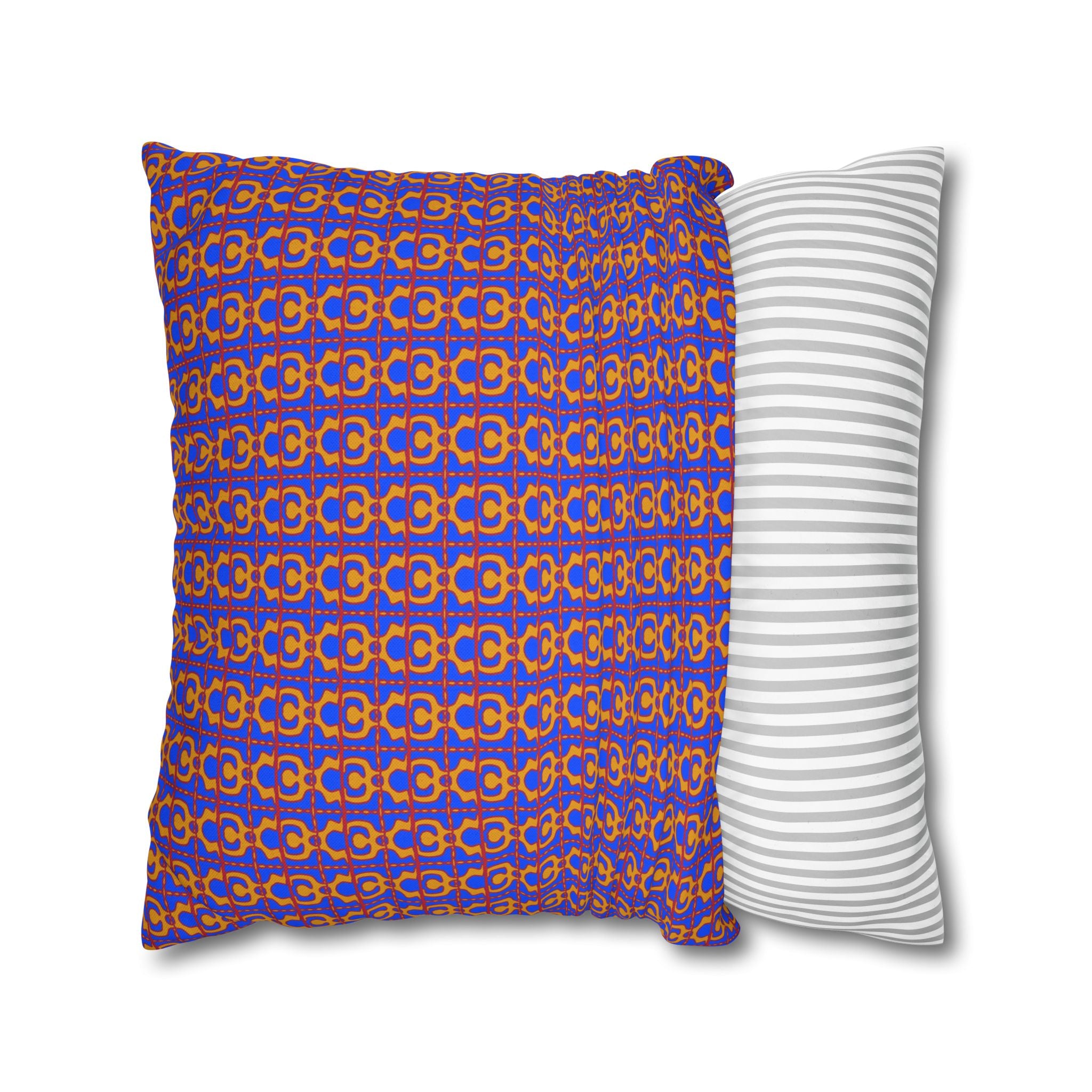 Colorful Geometric Pillowcase, Decorative throw pillow cover, Cozy home decor, Vibrant accent pillow, Modern home gift