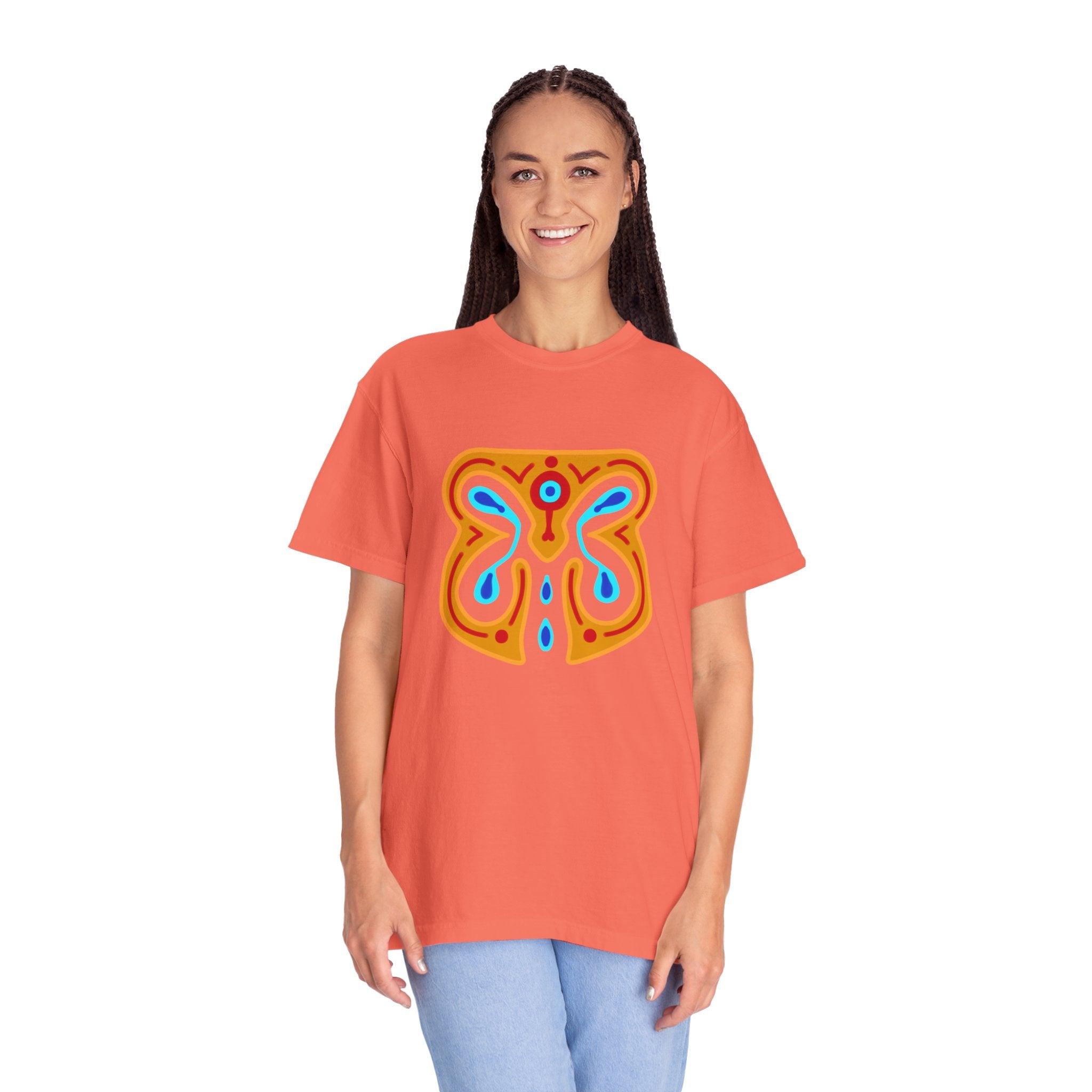 Vibrant Orchid Graphic Unisex T-Shirt, Artistic Tee, Casual Wear, Gift for Friends, Summer Style, Nature Lover Apparel