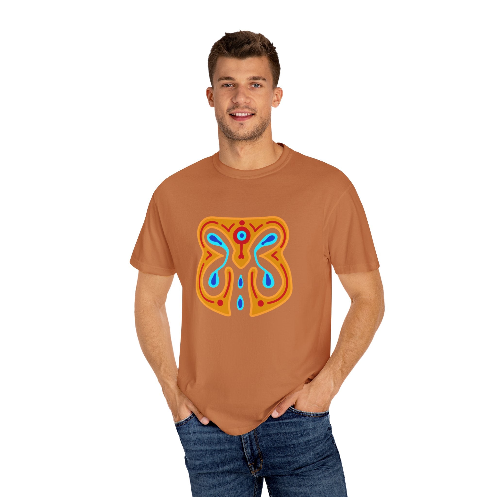 Vibrant Orchid Graphic Unisex T-Shirt, Artistic Tee, Casual Wear, Gift for Friends, Summer Style, Nature Lover Apparel