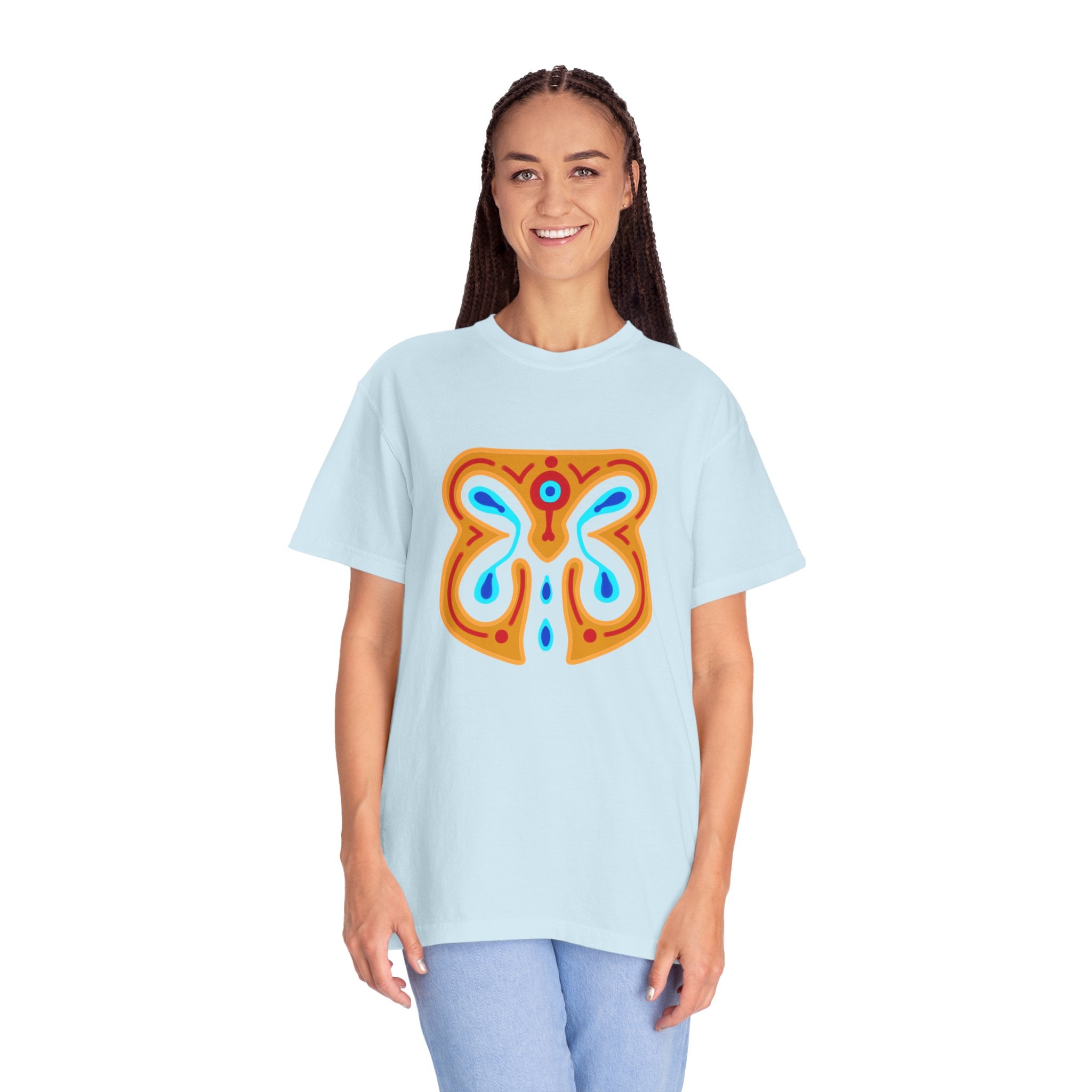 Vibrant Orchid Graphic Unisex T-Shirt, Artistic Tee, Casual Wear, Gift for Friends, Summer Style, Nature Lover Apparel