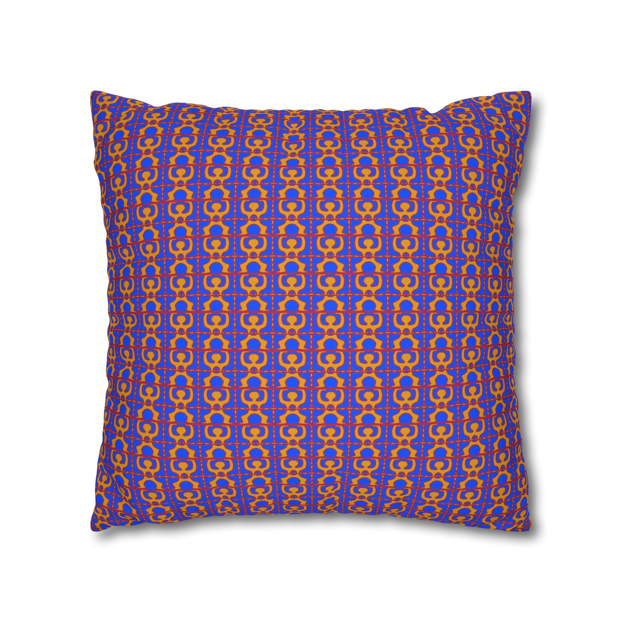 Colorful Geometric Pillowcase, Decorative throw pillow cover, Cozy home decor, Vibrant accent pillow, Modern home gift