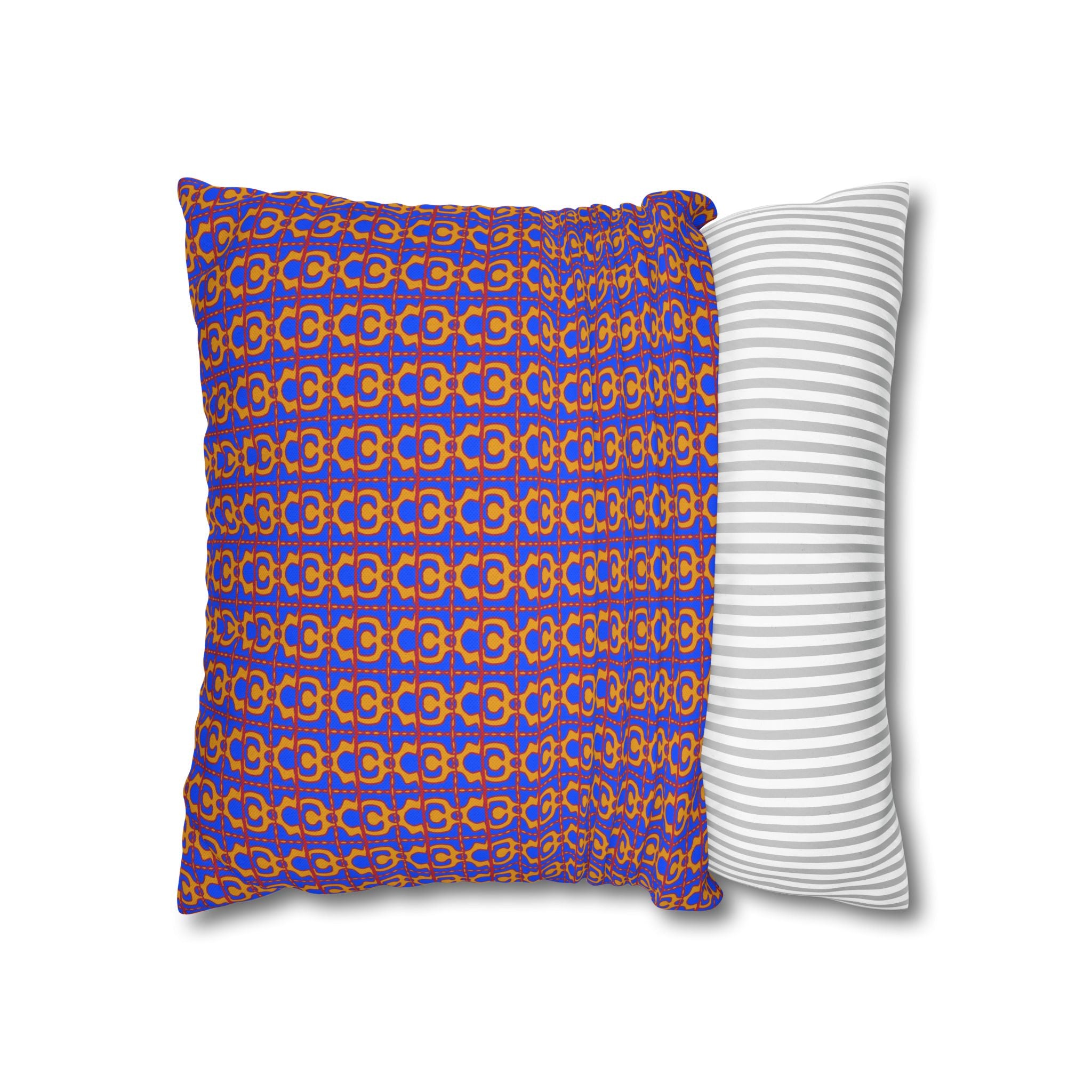 Colorful Geometric Pillowcase, Decorative throw pillow cover, Cozy home decor, Vibrant accent pillow, Modern home gift