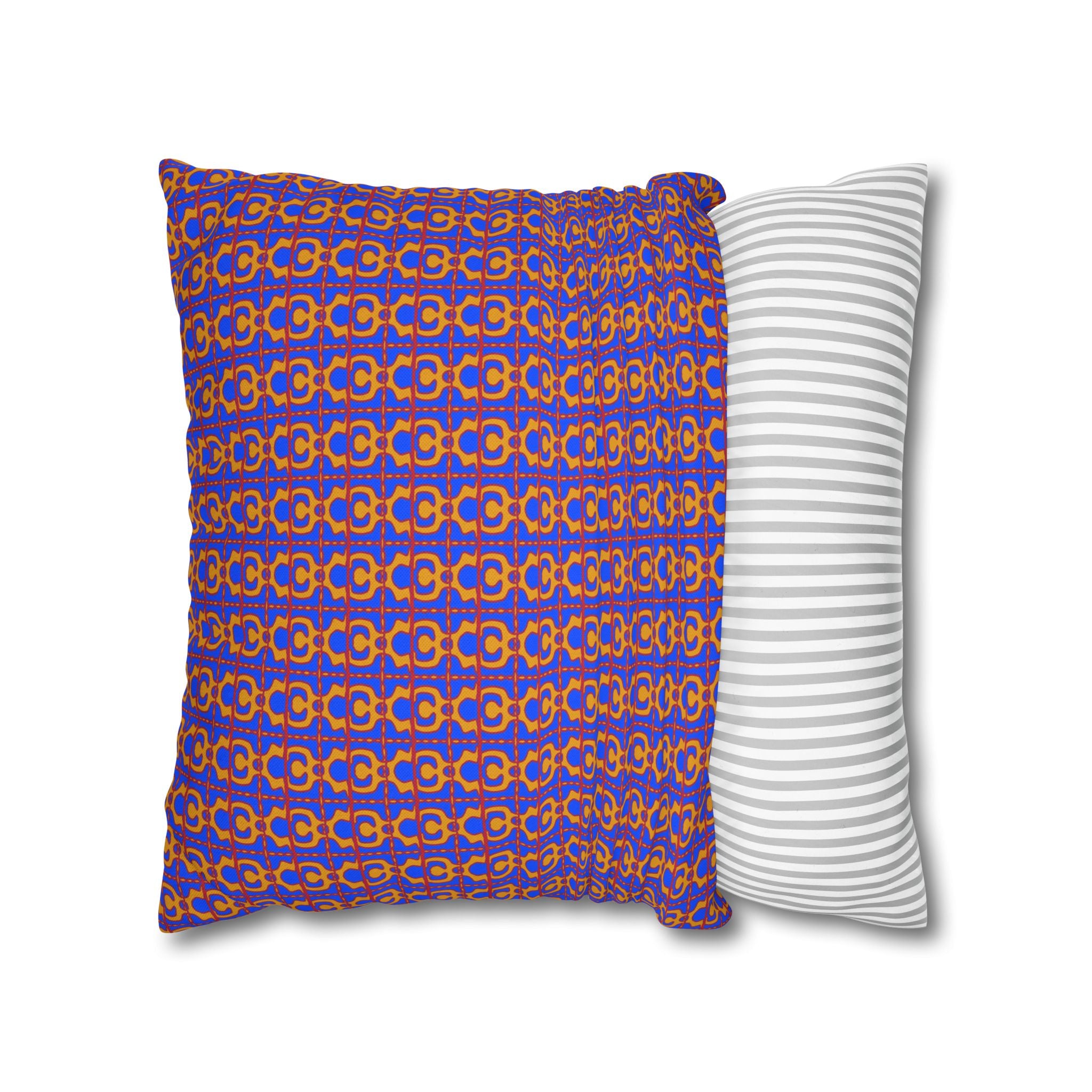 Colorful Geometric Pillowcase, Decorative throw pillow cover, Cozy home decor, Vibrant accent pillow, Modern home gift