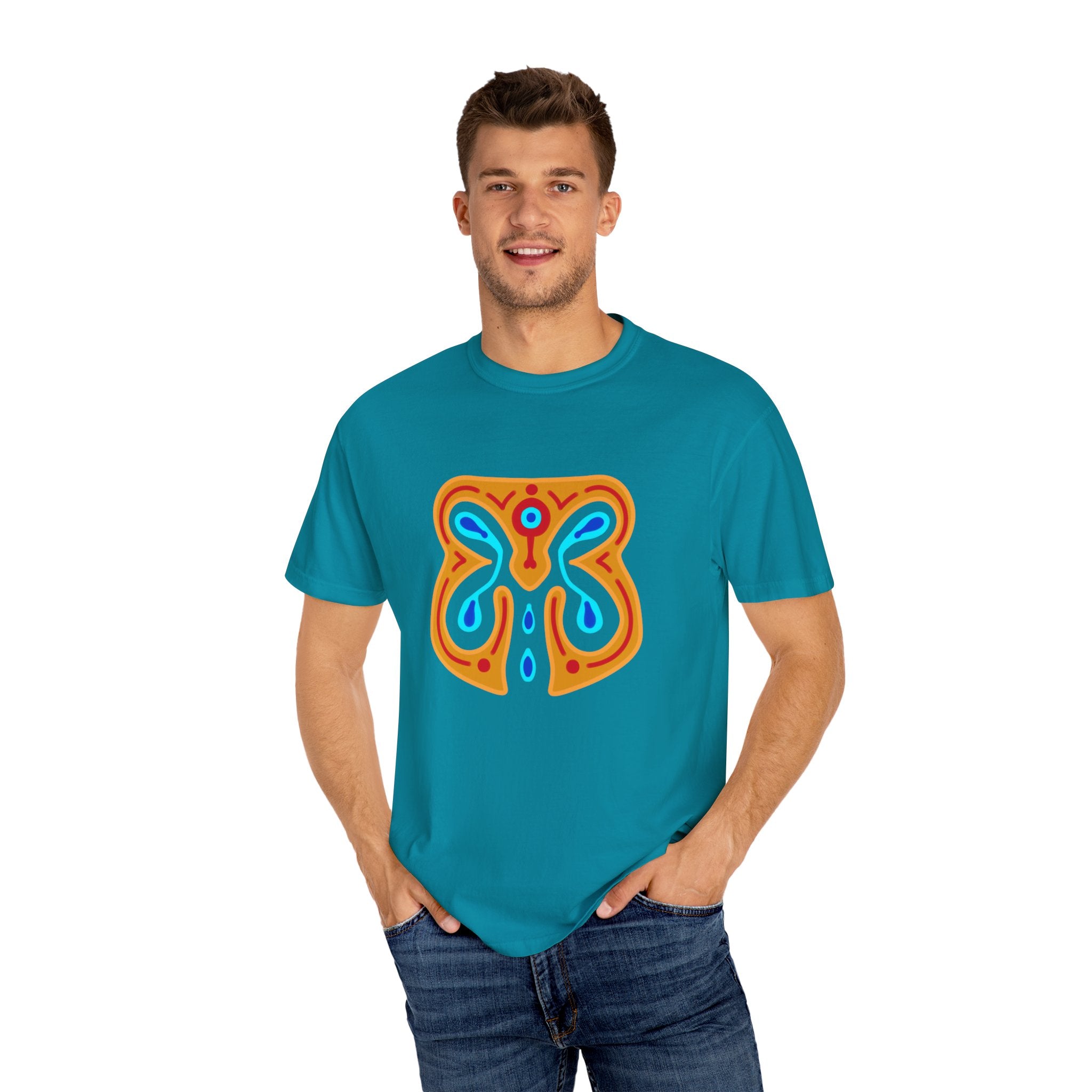 Vibrant Orchid Graphic Unisex T-Shirt, Artistic Tee, Casual Wear, Gift for Friends, Summer Style, Nature Lover Apparel