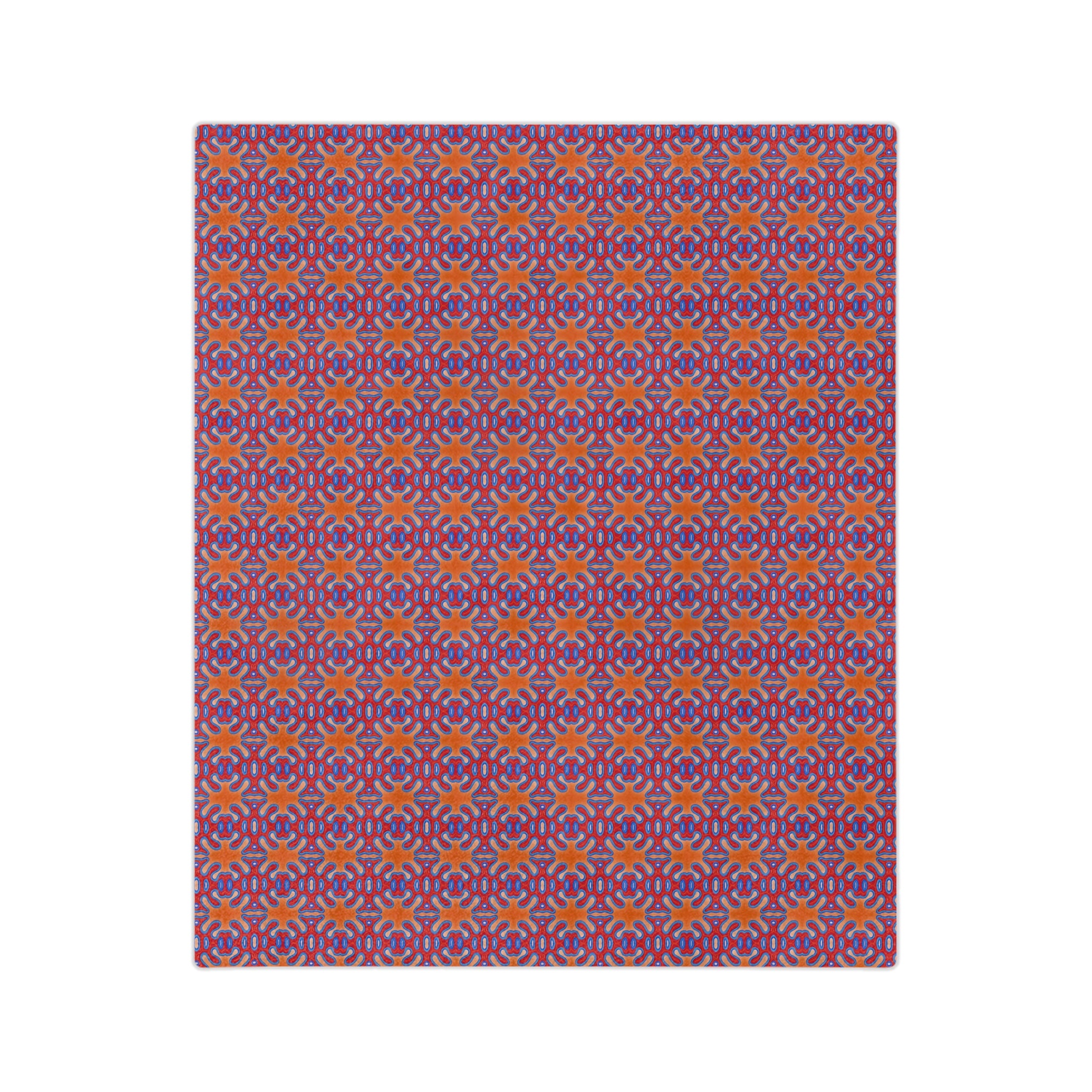 Orange Cozy Velveteen Microfiber Blanket | Warm Throw Blanket, Decorative Bedding, Couch Cover, Gift for Home, Snug & Stylish