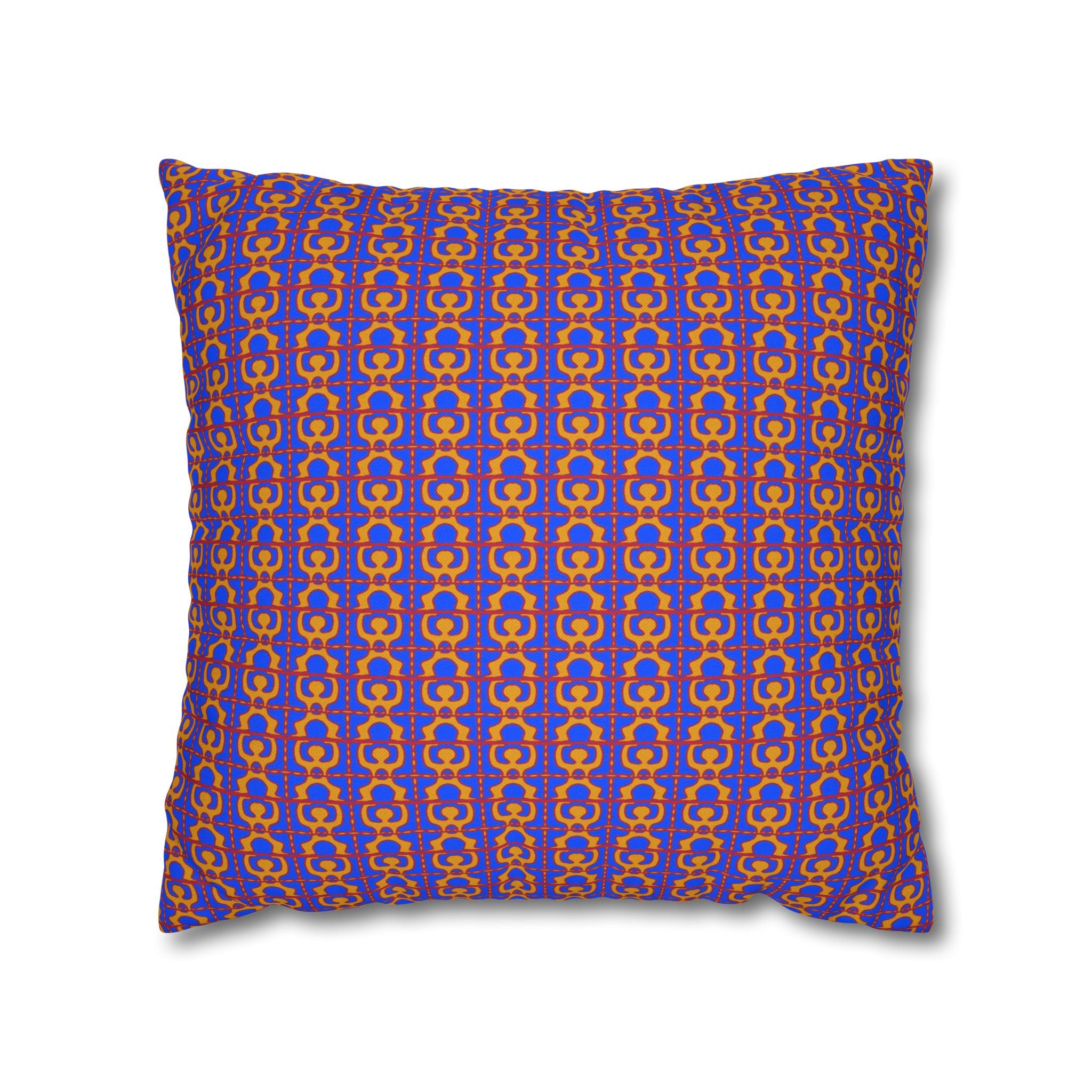 Colorful Geometric Pillowcase, Decorative throw pillow cover, Cozy home decor, Vibrant accent pillow, Modern home gift