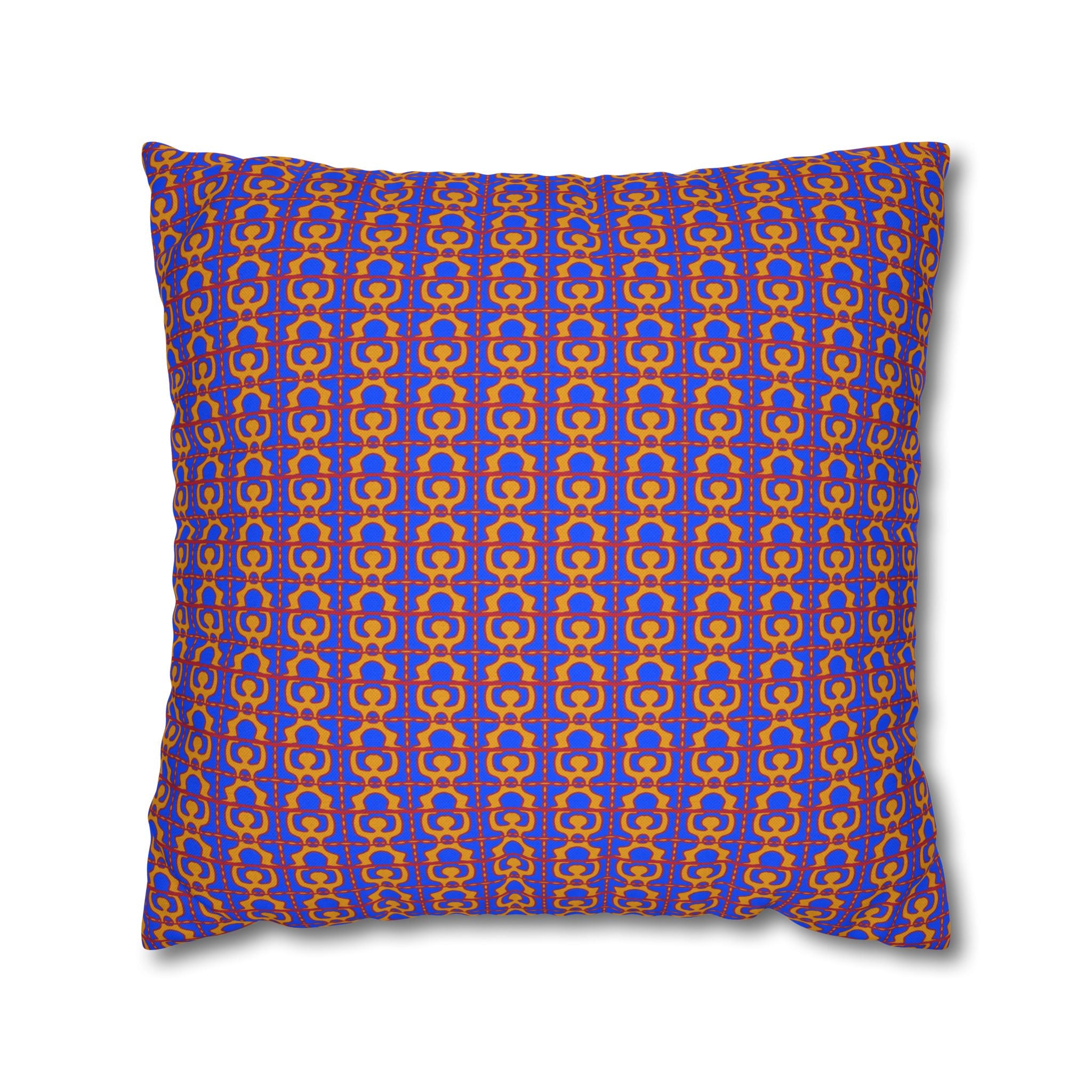 Colorful Geometric Pillowcase, Decorative throw pillow cover, Cozy home decor, Vibrant accent pillow, Modern home gift