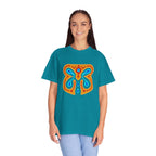 Vibrant Orchid Graphic Unisex T-Shirt, Artistic Tee, Casual Wear, Gift for Friends, Summer Style, Nature Lover Apparel