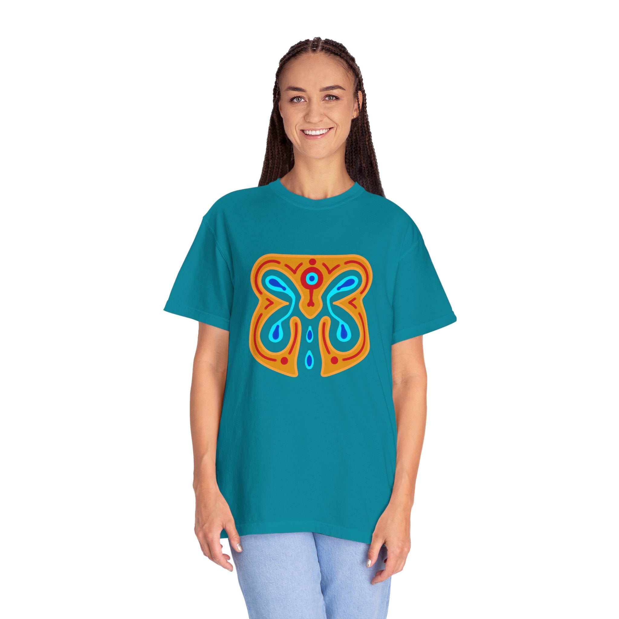 Vibrant Orchid Graphic Unisex T-Shirt, Artistic Tee, Casual Wear, Gift for Friends, Summer Style, Nature Lover Apparel