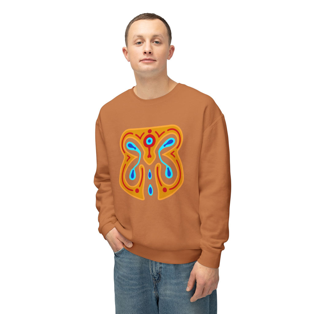 Vibrant Orchid Art Crewneck Sweatshirt | Unisex Comfortable Fashion | Gift for Nature Lovers, Casual Wear, Spring Style, Cozy Layer
