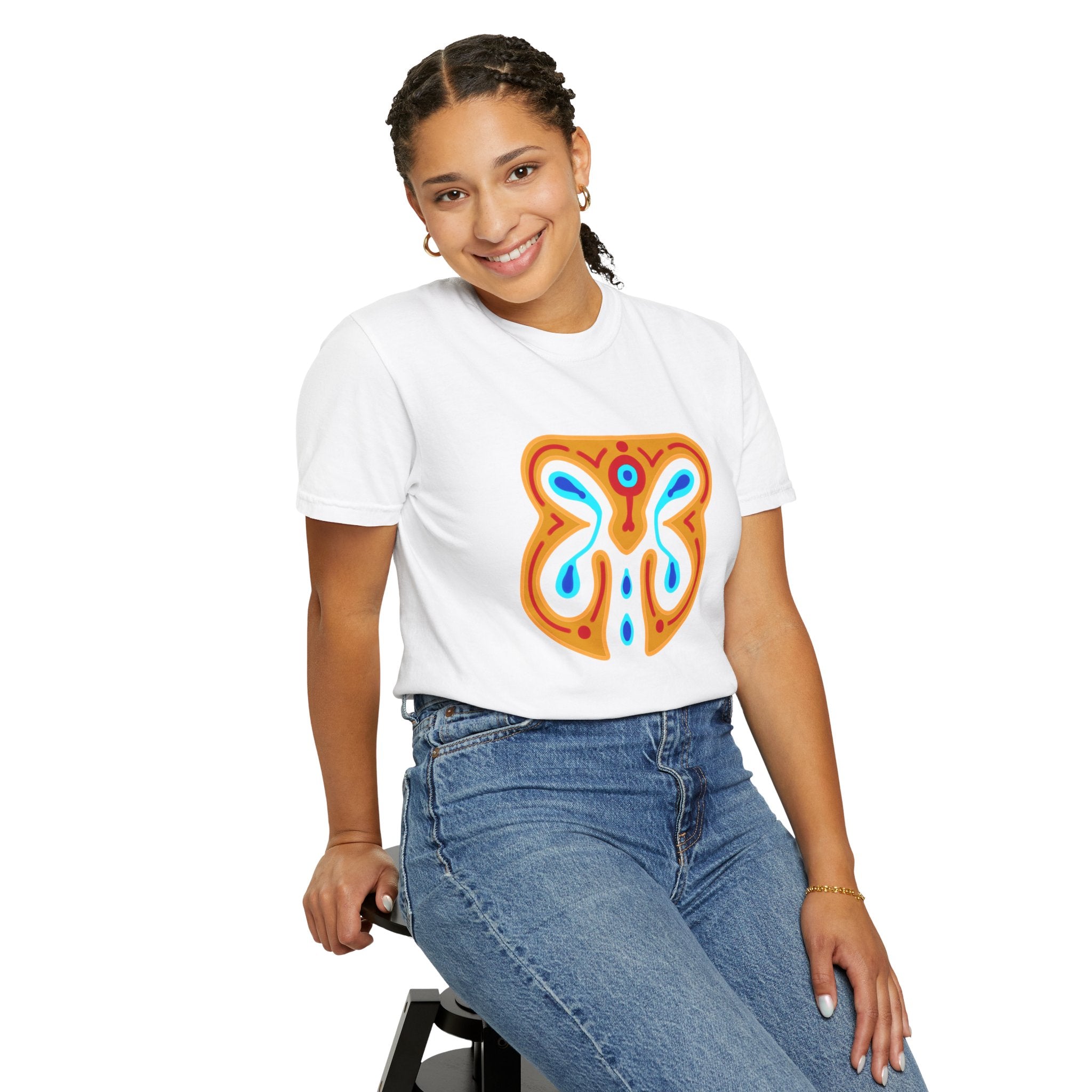 Vibrant Orchid Graphic Unisex T-Shirt, Artistic Tee, Casual Wear, Gift for Friends, Summer Style, Nature Lover Apparel