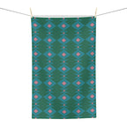 Green & Pink Stylish Microfiber Tea Towel for Home Decor, Kitchen Gift, Unique Housewarming Present, Modern Design, Eco-Friendly Kitchen Accessory