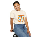 Vibrant Orchid Graphic Unisex T-Shirt, Artistic Tee, Casual Wear, Gift for Friends, Summer Style, Nature Lover Apparel