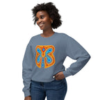 Vibrant Orchid Art Crewneck Sweatshirt | Unisex Comfortable Fashion | Gift for Nature Lovers, Casual Wear, Spring Style, Cozy Layer