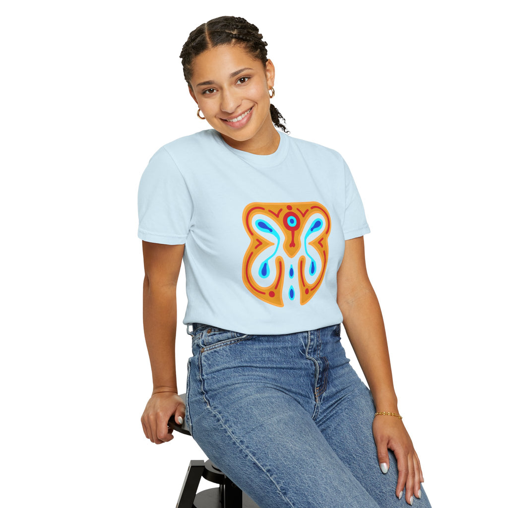 Vibrant Orchid Graphic Unisex T-Shirt, Artistic Tee, Casual Wear, Gift for Friends, Summer Style, Nature Lover Apparel