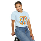 Vibrant Orchid Graphic Unisex T-Shirt, Artistic Tee, Casual Wear, Gift for Friends, Summer Style, Nature Lover Apparel