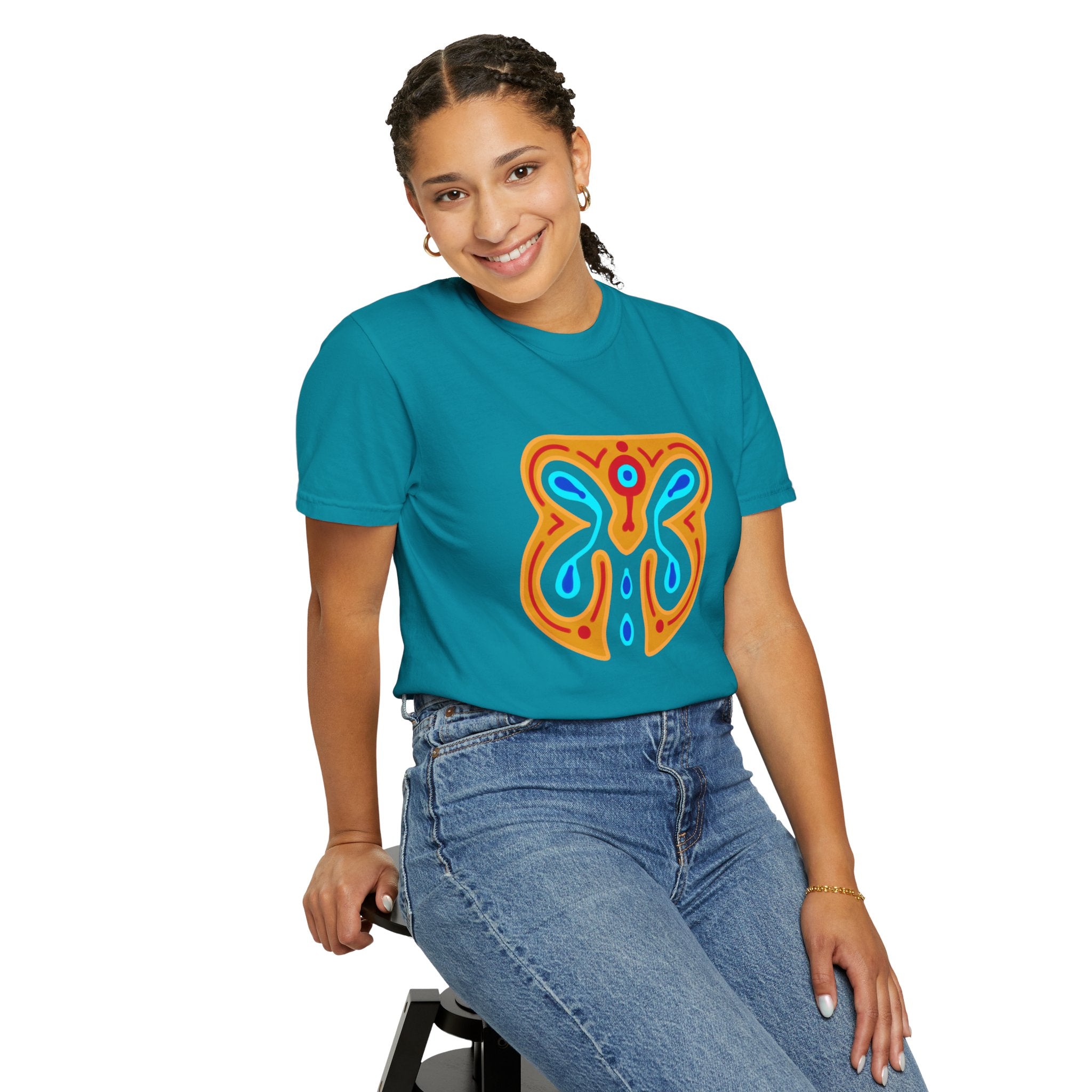 Vibrant Orchid Graphic Unisex T-Shirt, Artistic Tee, Casual Wear, Gift for Friends, Summer Style, Nature Lover Apparel