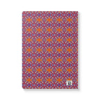 Orange Organic Pattern Softcover Journal