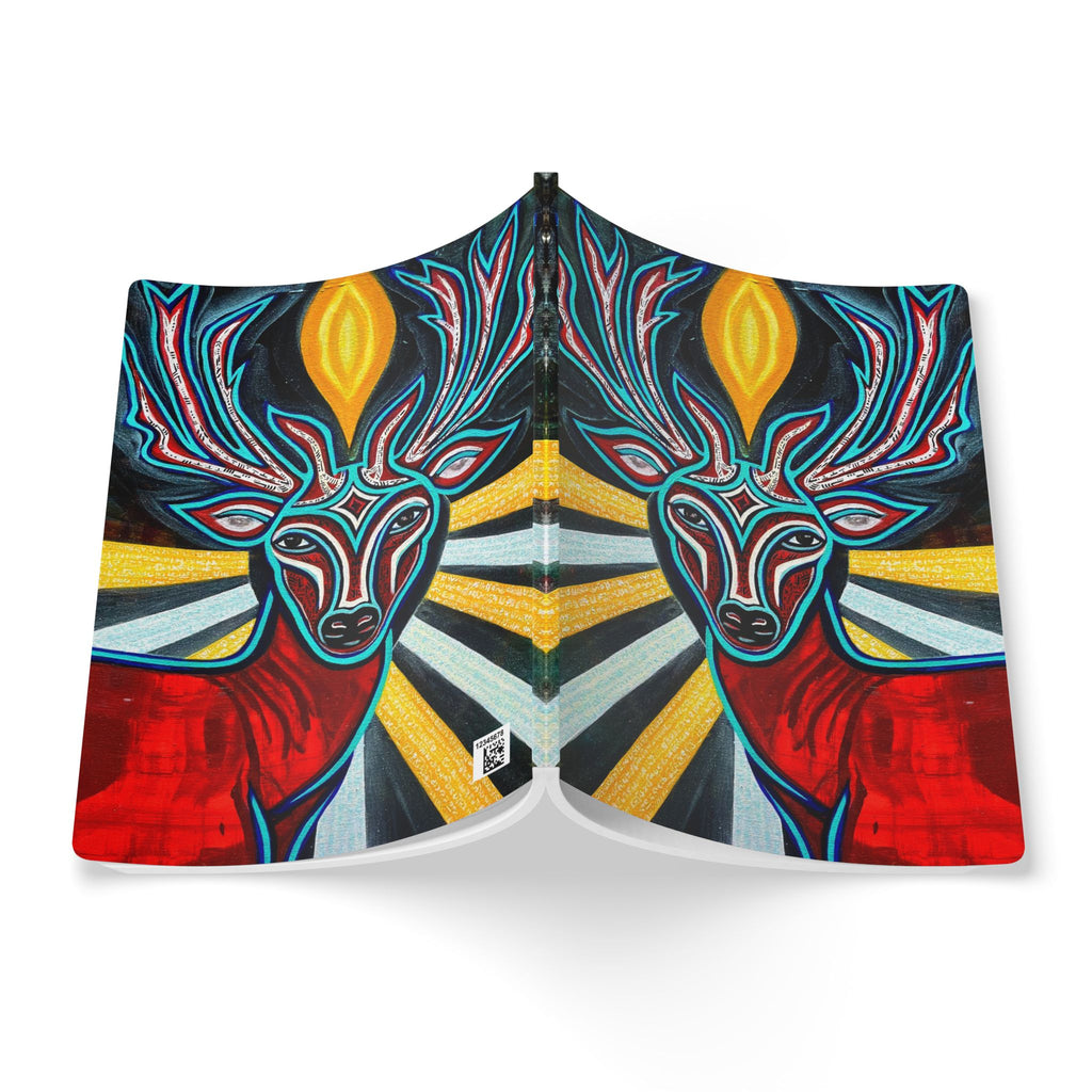 Vibrant Deer Softcover Journal