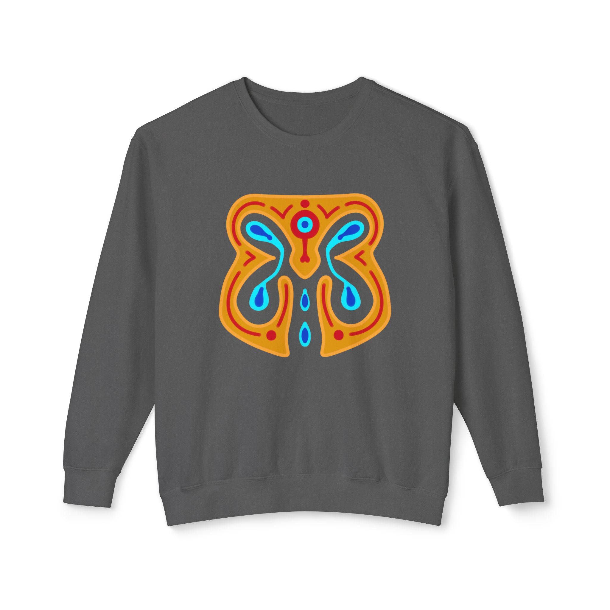 Vibrant Orchid Art Crewneck Sweatshirt | Unisex Comfortable Fashion | Gift for Nature Lovers, Casual Wear, Spring Style, Cozy Layer